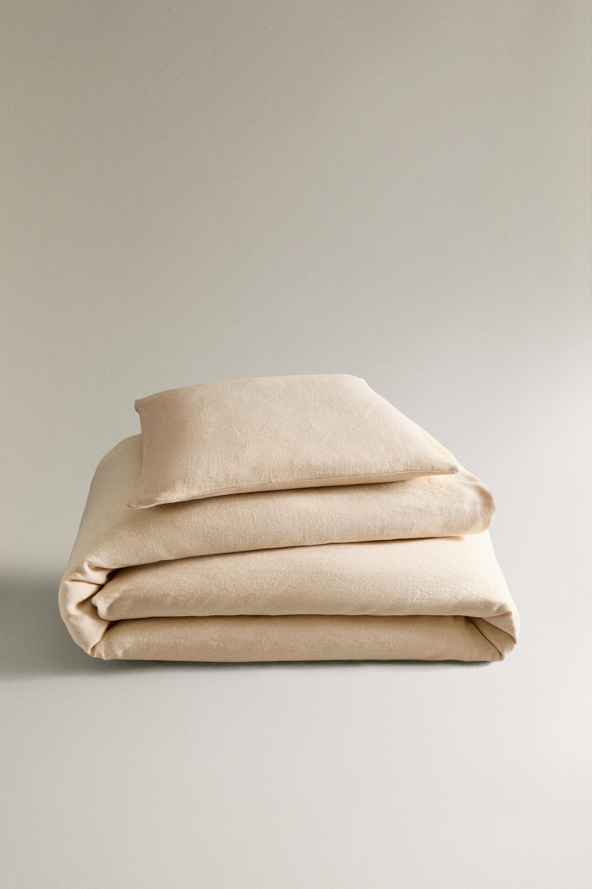 COUVRE-LIT LIN DÉLAVÉ (400 G/M²)